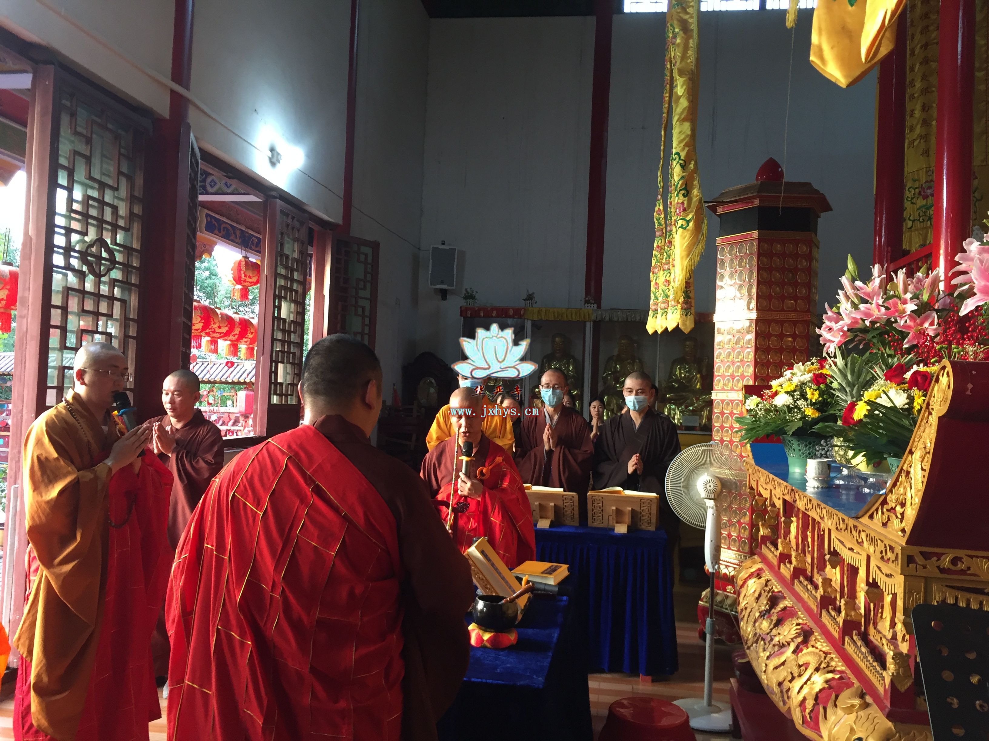 华严寺农历七月十五盂兰盆法会圆满